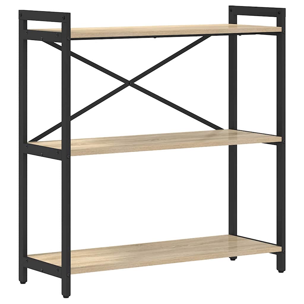 Bibliotecă Stejar sonoma 80 x 30 x 83 cm Lemn compozit GartenMobel Dekor