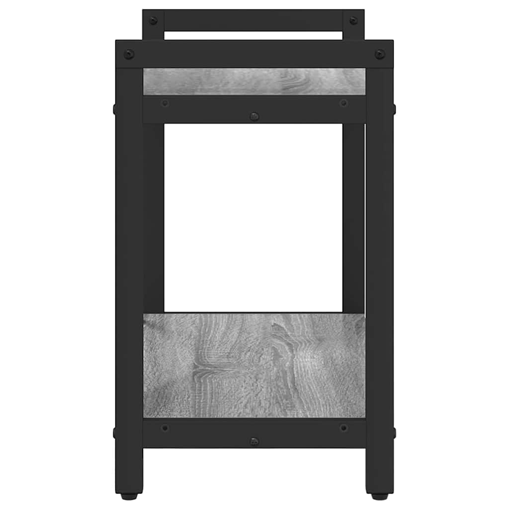 Bibliotecă sonoma gri 60 x 30 x 48.5 cm Lemn compozit GartenMobel Dekor