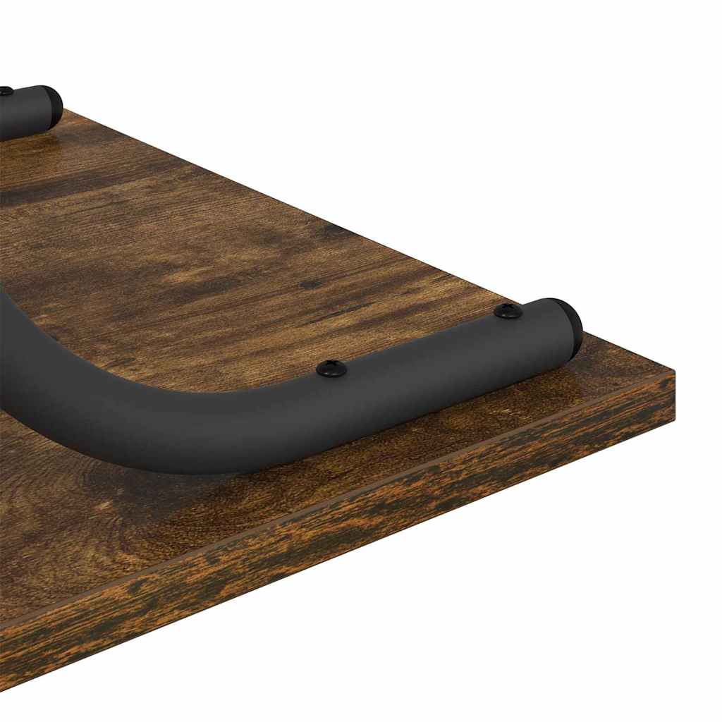 Masă de consolă Stejar afumat 101 x 35 x 80.5 cm Lemn compozit GartenMobel Dekor