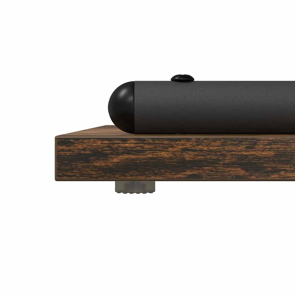 Masă de consolă Stejar afumat 101 x 35 x 80.5 cm Lemn compozit GartenMobel Dekor