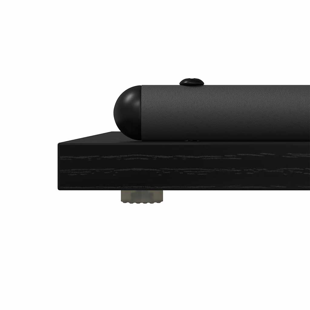 Masă de consolă Stejar negru 101 x 35 x 80.5 cm Lemn compozit GartenMobel Dekor