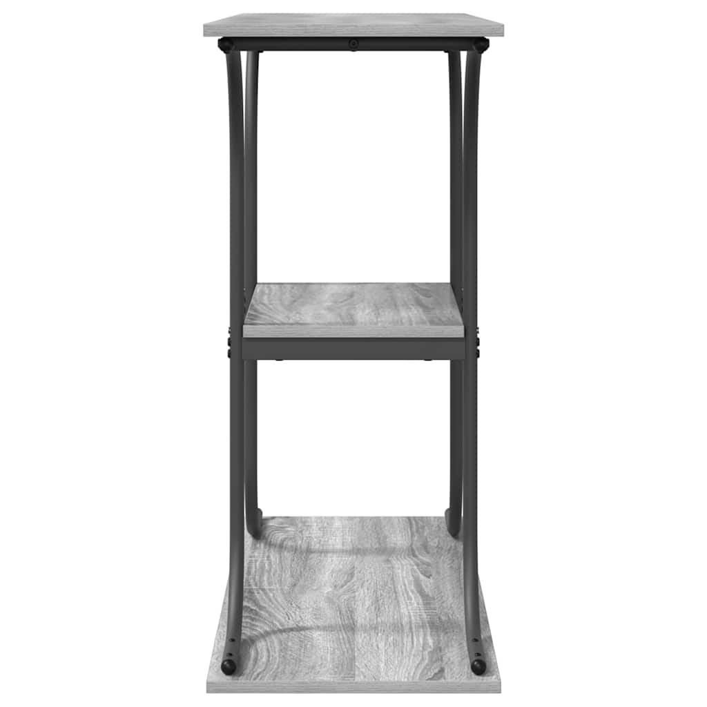 Masă de consolă sonoma gri 101 x 35 x 80.5 cm Lemn compozit GartenMobel Dekor