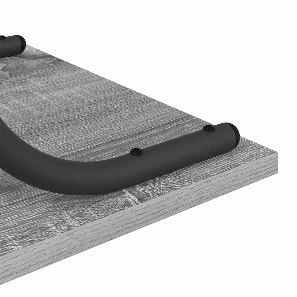 Masă de consolă sonoma gri 101 x 35 x 80.5 cm Lemn compozit GartenMobel Dekor