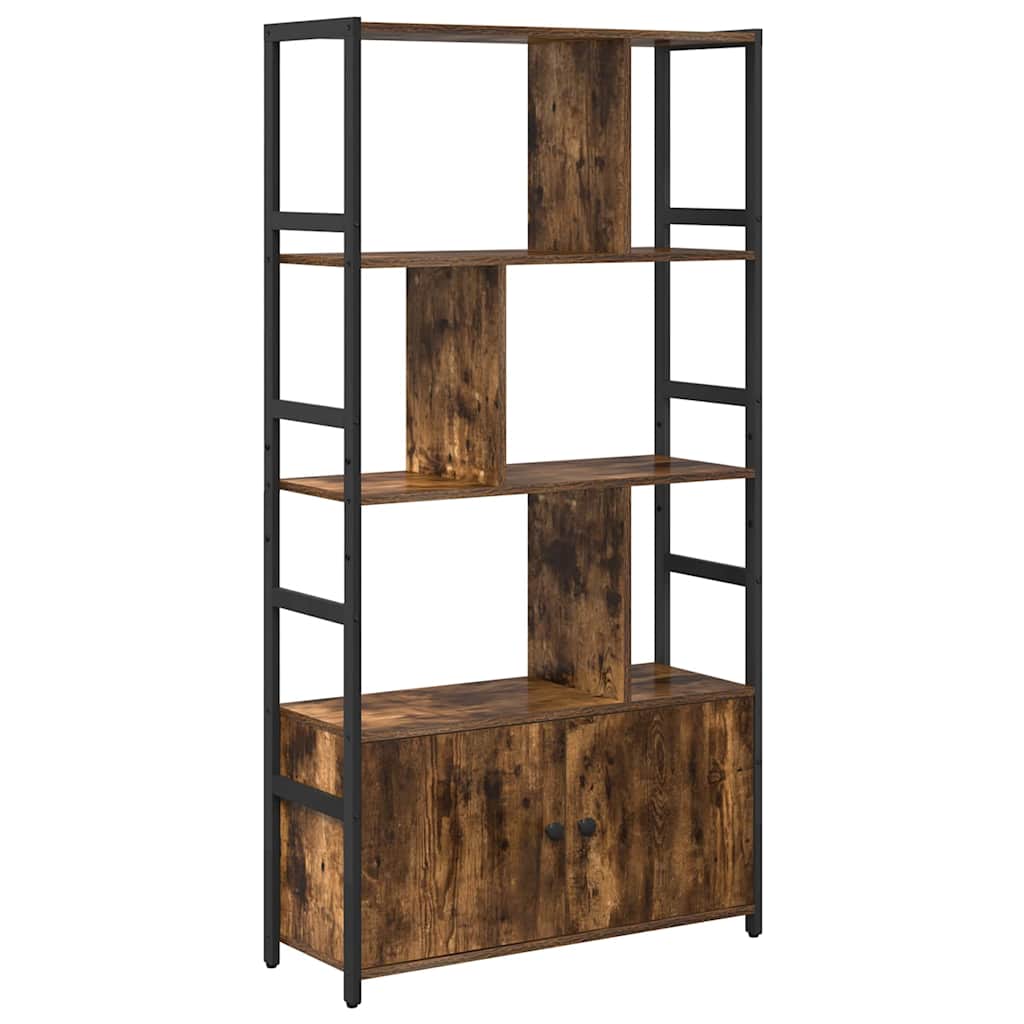 Raft pentru cărți Stejar afumat 80 x 30 x 155.5 cm GartenMobel Dekor