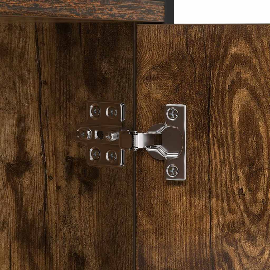 Raft pentru cărți Stejar afumat 80 x 30 x 155.5 cm GartenMobel Dekor