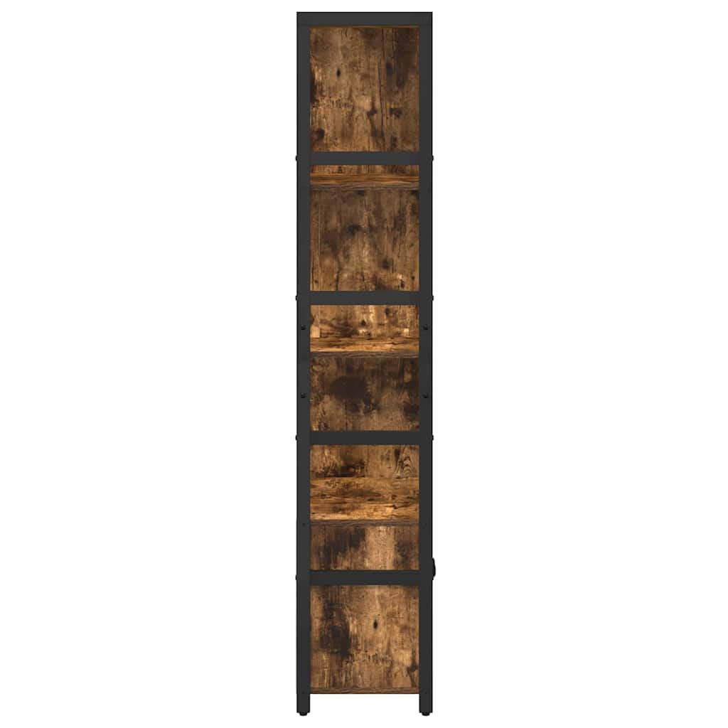 Raft pentru cărți Stejar afumat 80 x 30 x 155.5 cm GartenMobel Dekor