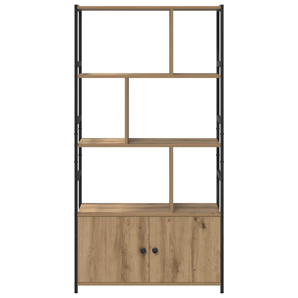 Raft pentru cărți stejar artizanal 80 x 30 x 155.5 cm GartenMobel Dekor
