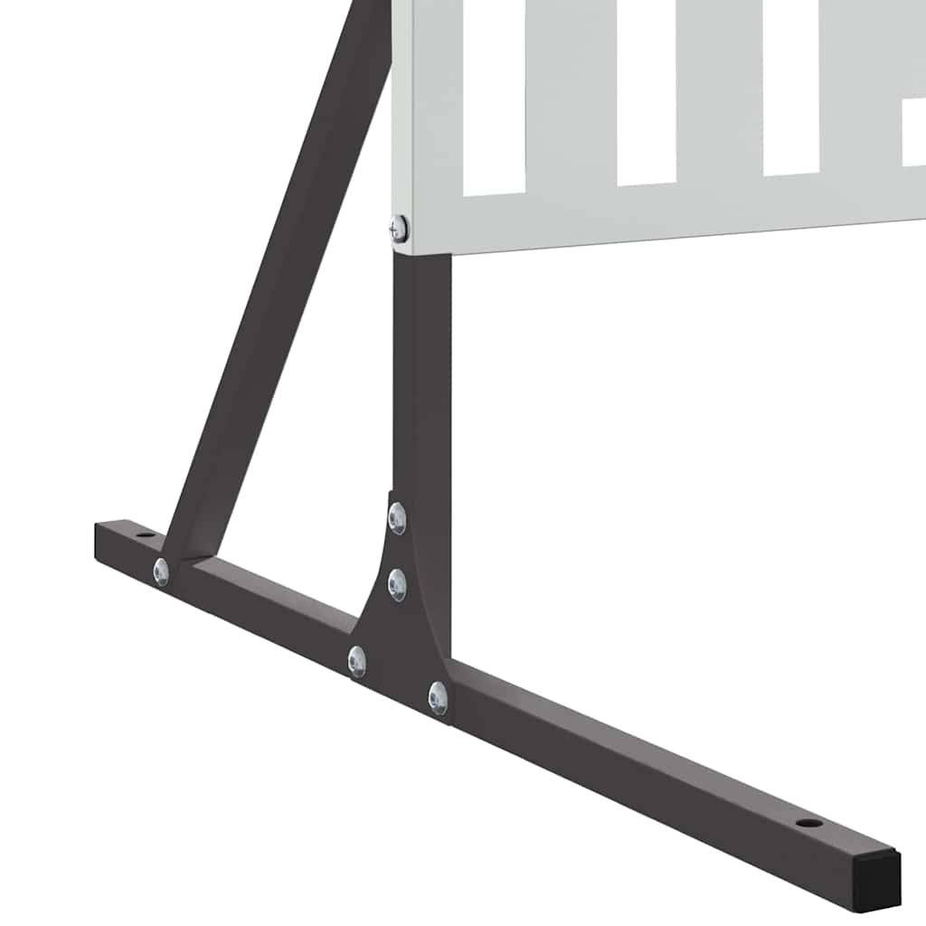 Ecran de intimitate Gri Oțel GartenMobel Dekor