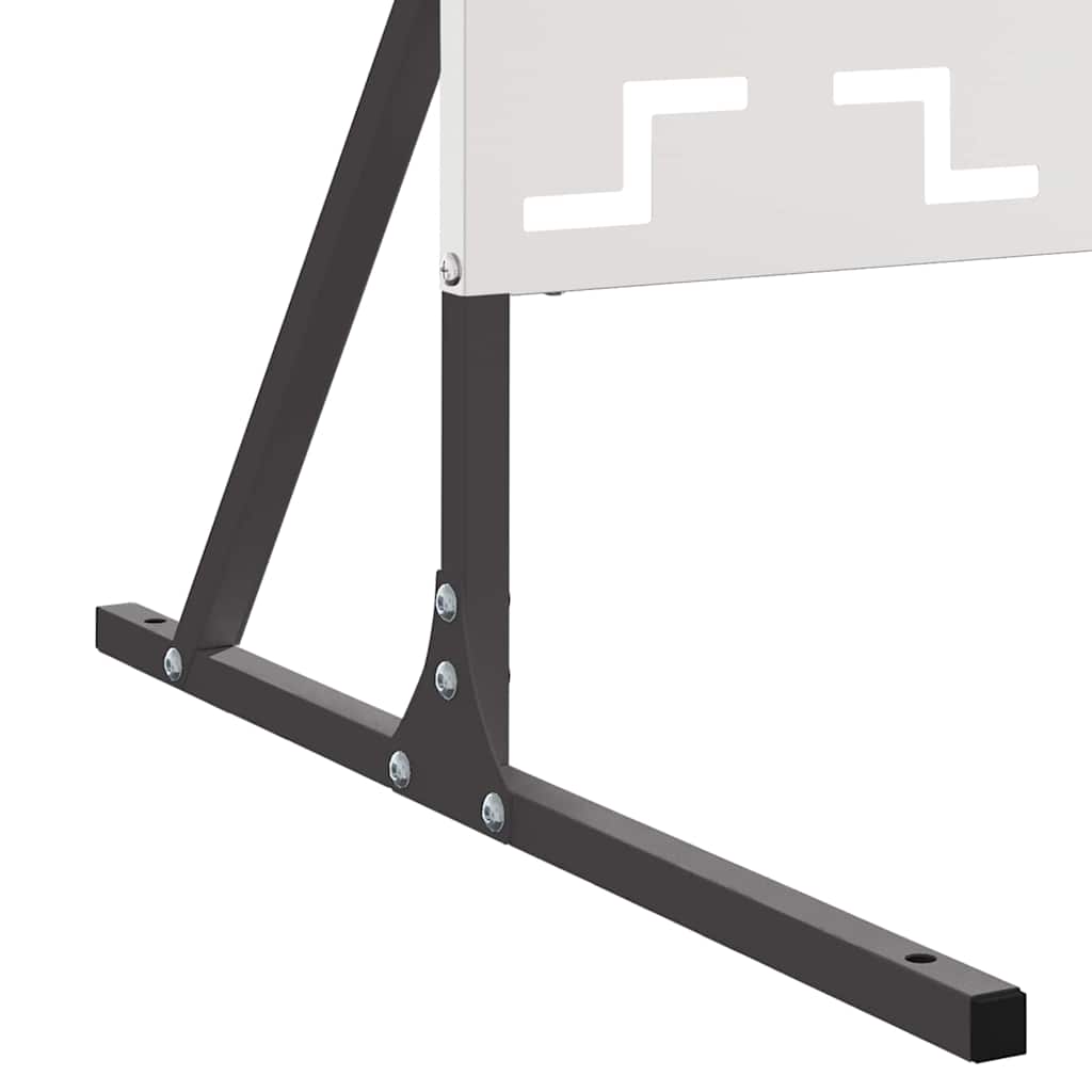 Ecran de intimitate Gri Oțel GartenMobel Dekor