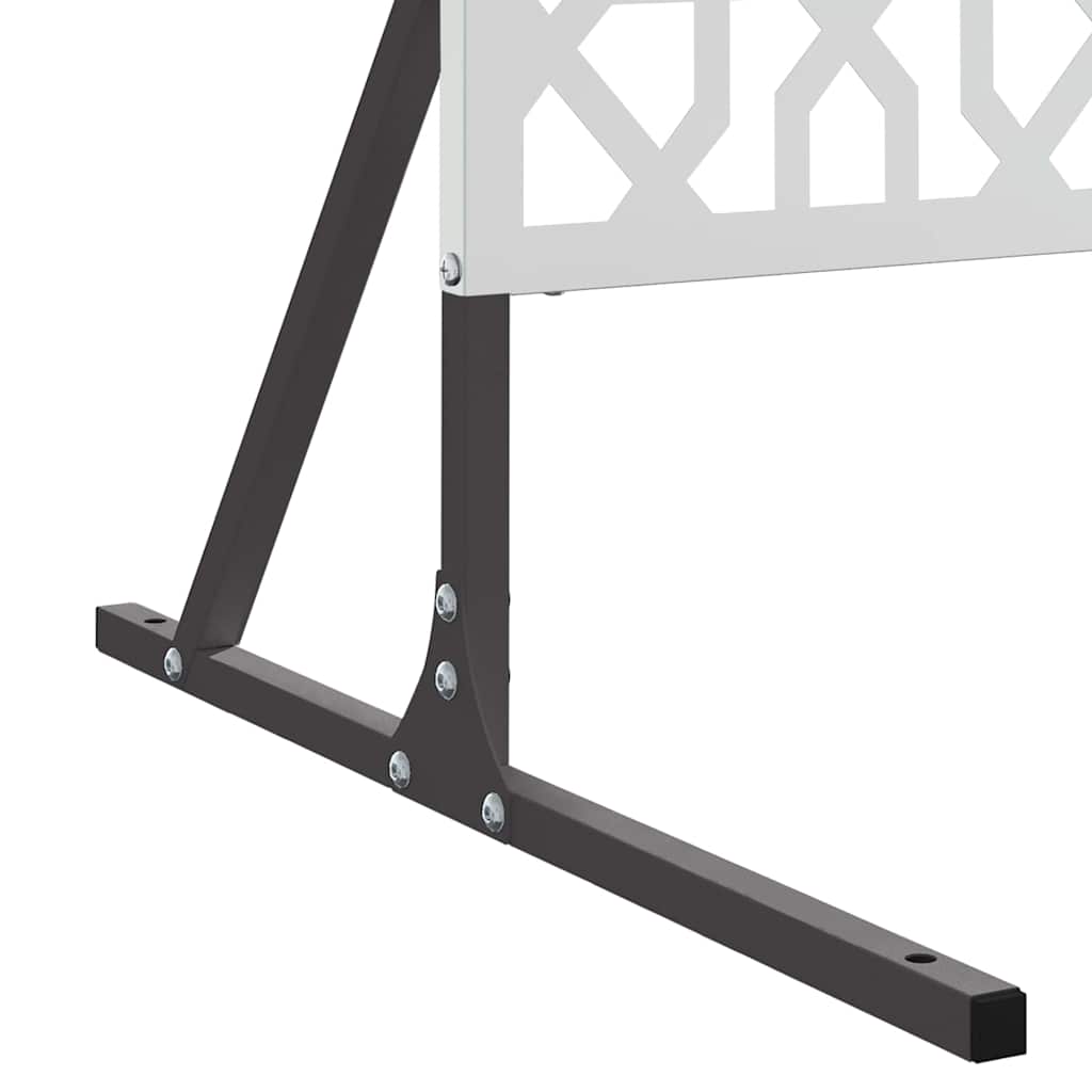 Ecran de intimitate Gri Oțel GartenMobel Dekor