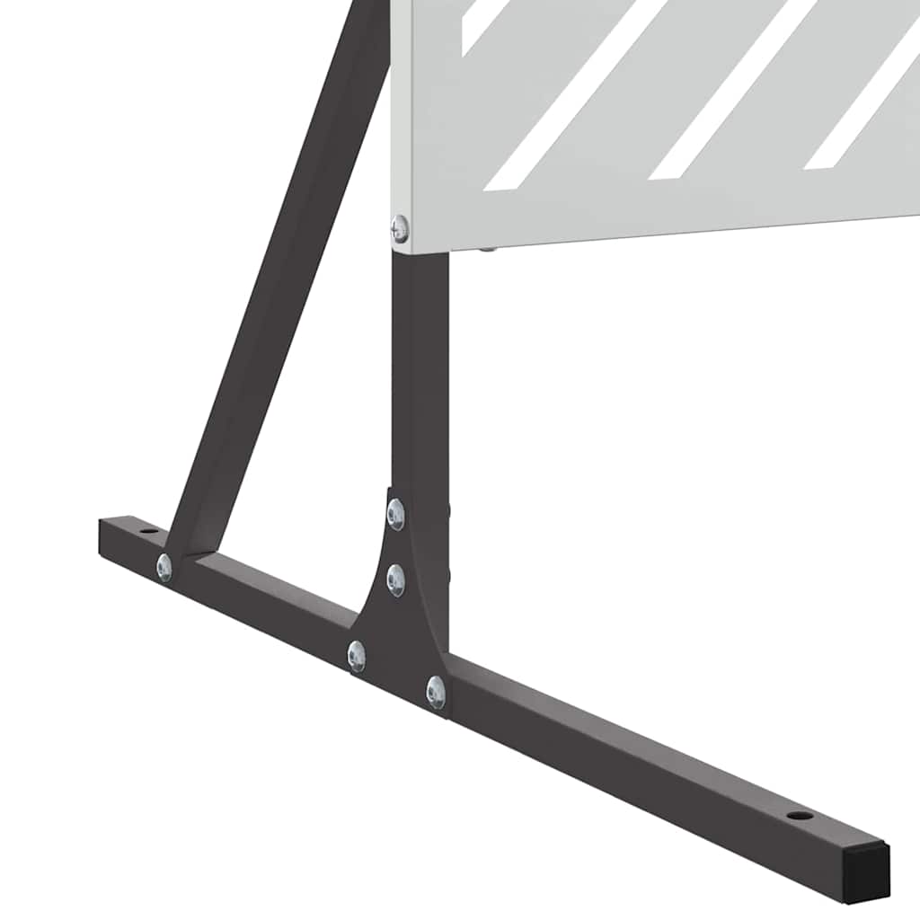 Ecran de intimitate Gri Oțel GartenMobel Dekor