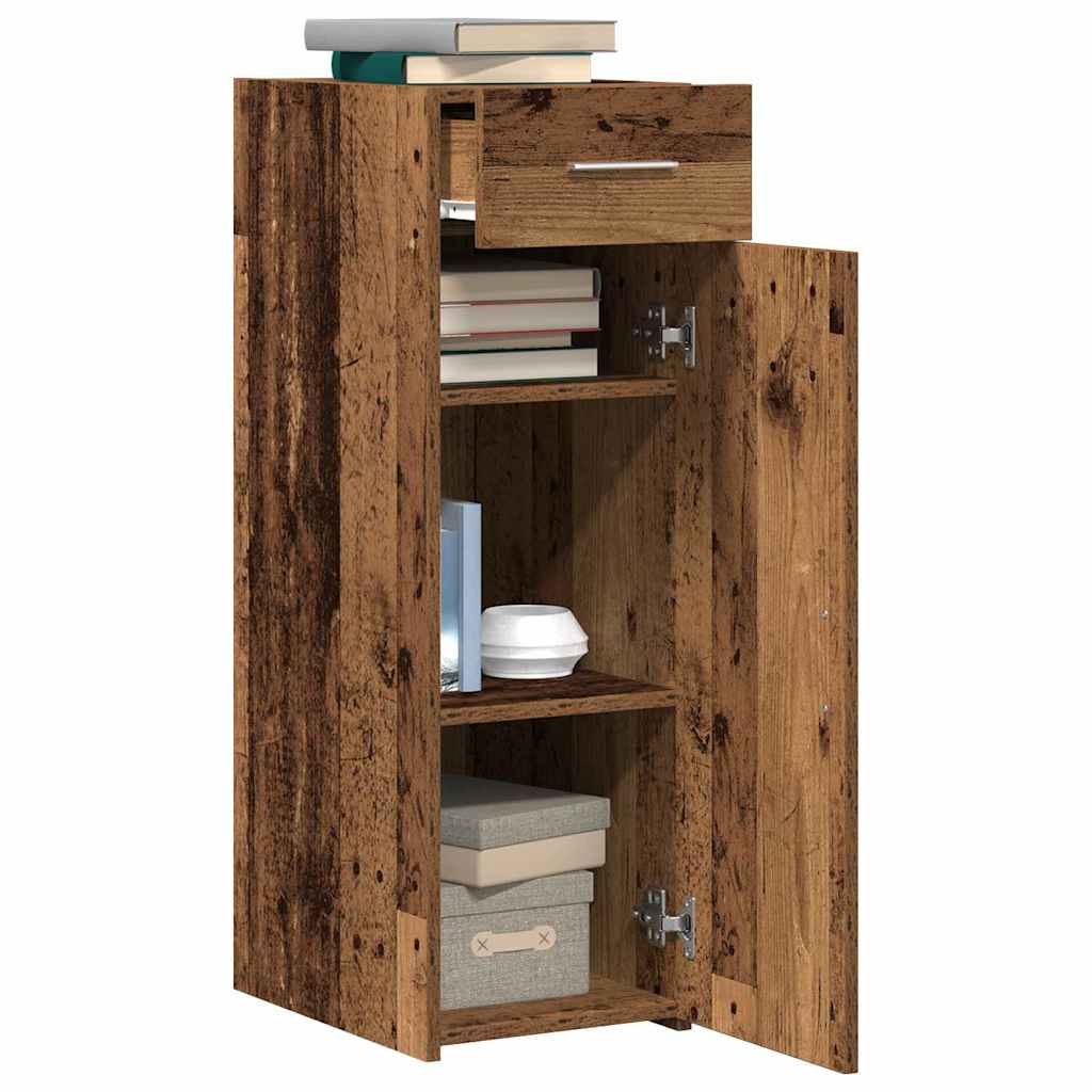 Bufet cu sertar Lemn vechi 30 x 42.5 x 93 cm Lemn compozit GartenMobel Dekor