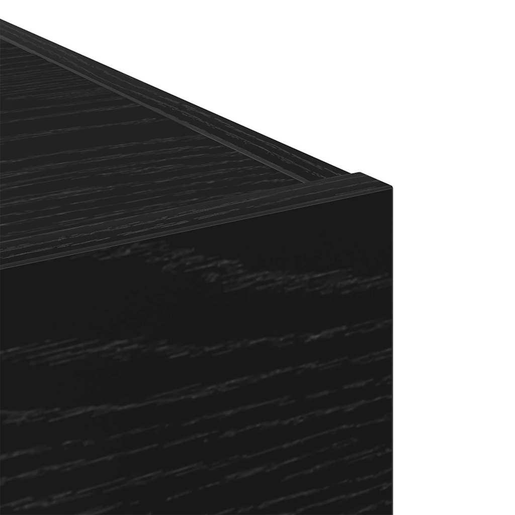 Bufet cu sertar Stejar negru 50 x 42.5 x 93 cm Lemn compozit GartenMobel Dekor