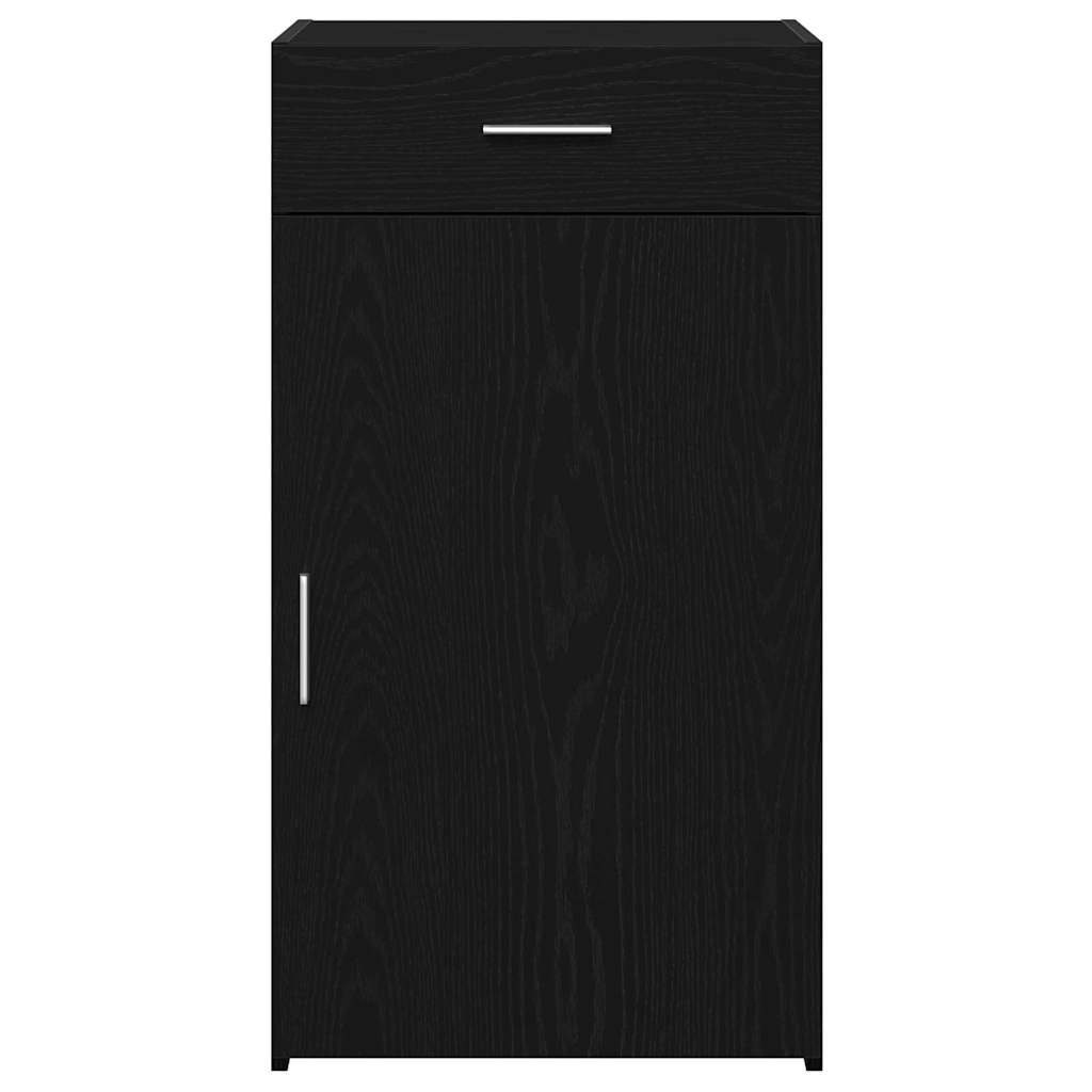 Bufet cu sertar Stejar negru 50 x 42.5 x 93 cm Lemn compozit GartenMobel Dekor