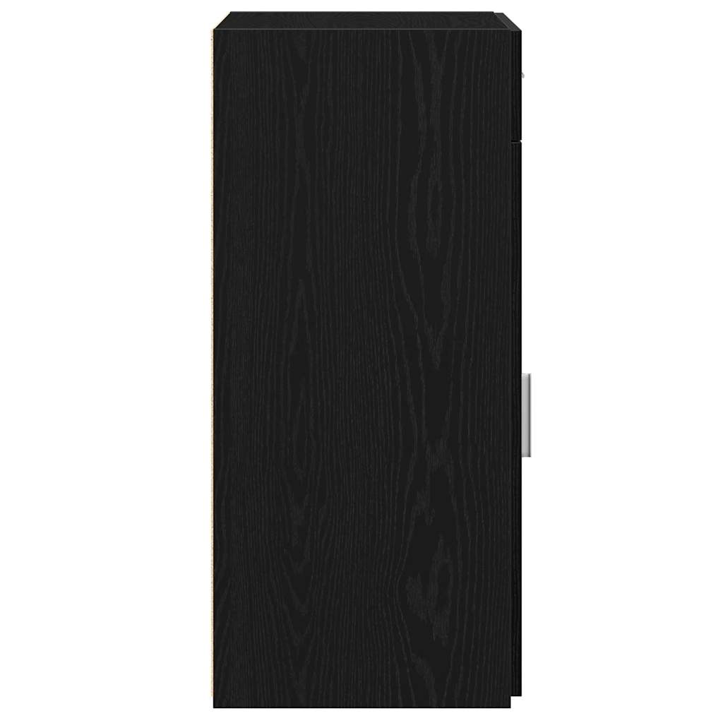 Bufet cu sertar Stejar negru 50 x 42.5 x 93 cm Lemn compozit GartenMobel Dekor