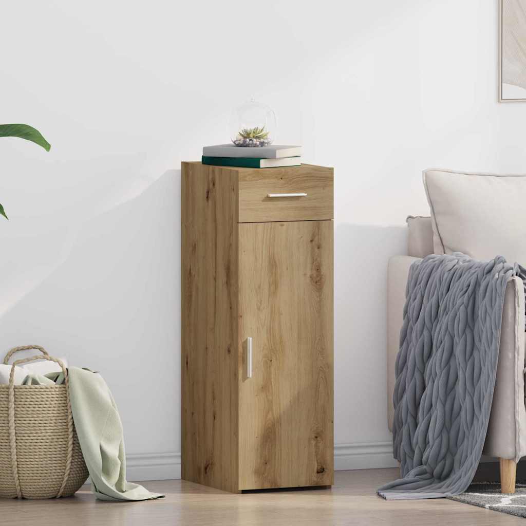 Bufet stejar artizanal 30 x 42.5 x 93 cm Lemn compozit GartenMobel Dekor