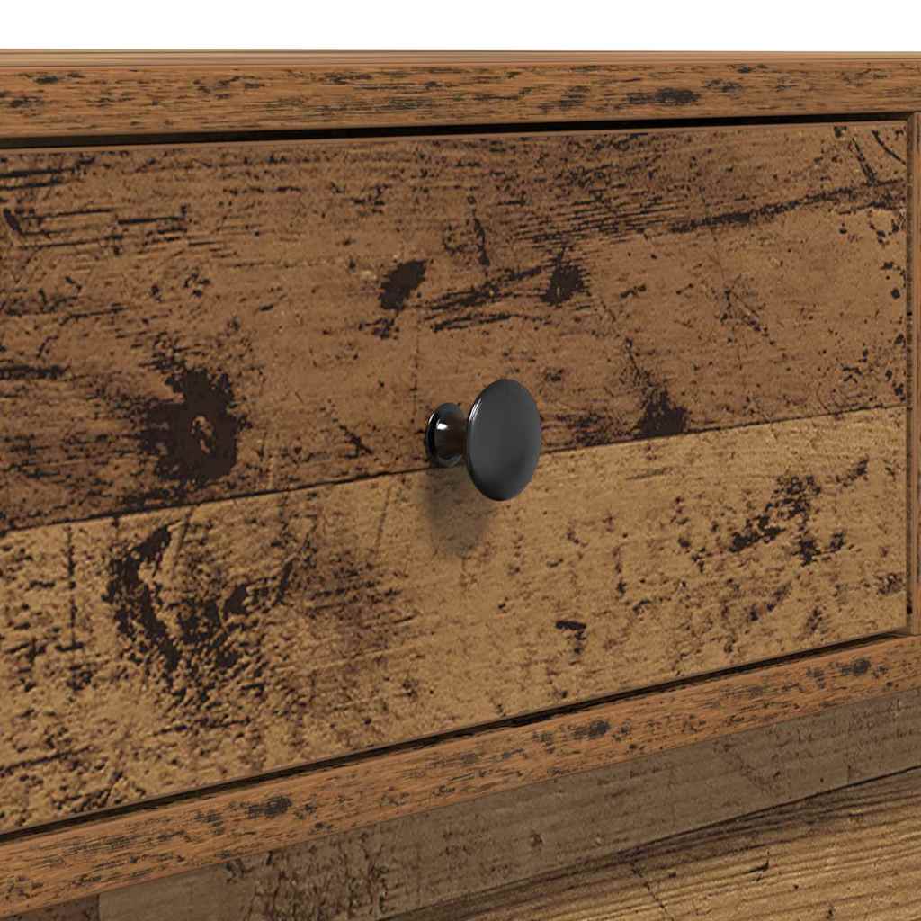 Masă de cafea Lemn vechi 90 x 90 x 28 cm Lemn compozit GartenMobel Dekor
