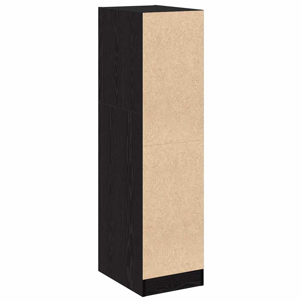 Cabinet de Apotecă Stejar negru 30 x 41 x 118 cm Lemn compozit GartenMobel Dekor