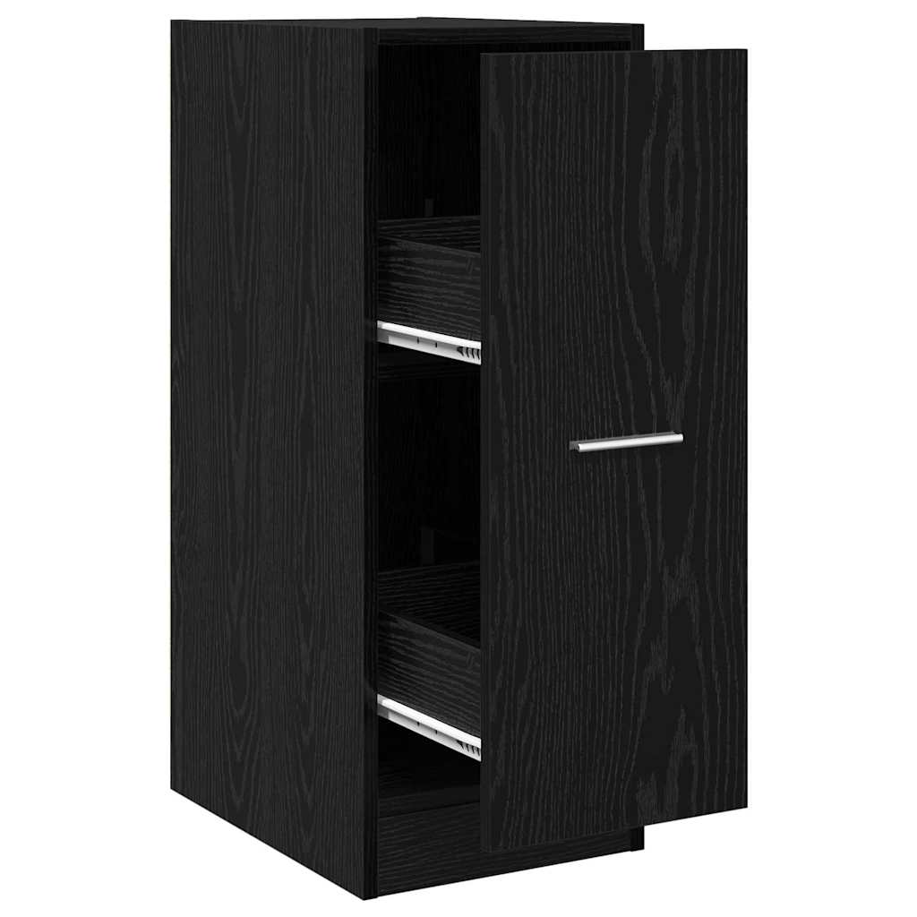 Cabinet de Apotecă Stejar negru 30 x 41 x 77.5 cm Lemn compozit GartenMobel Dekor