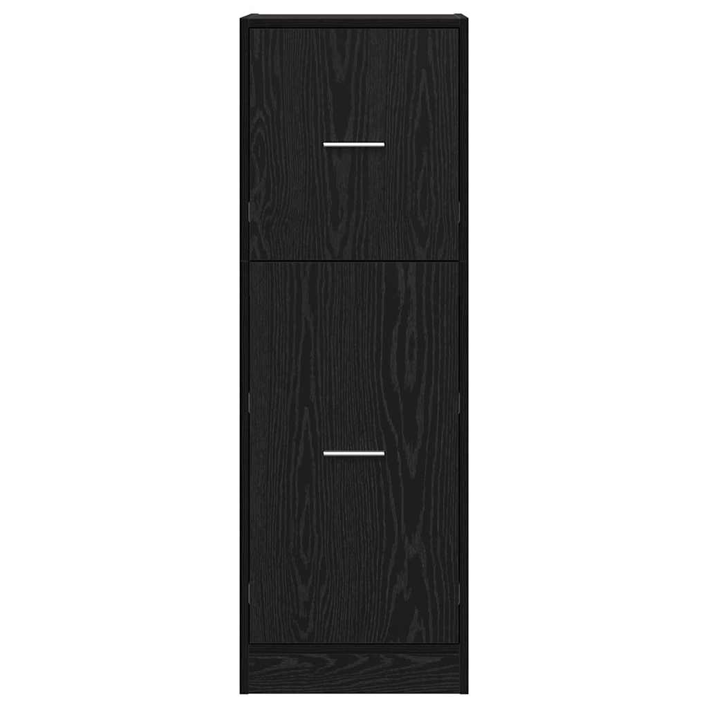 Cabinet de Apotecă Stejar negru 40 x 41 x 118 cm Lemn compozit GartenMobel Dekor