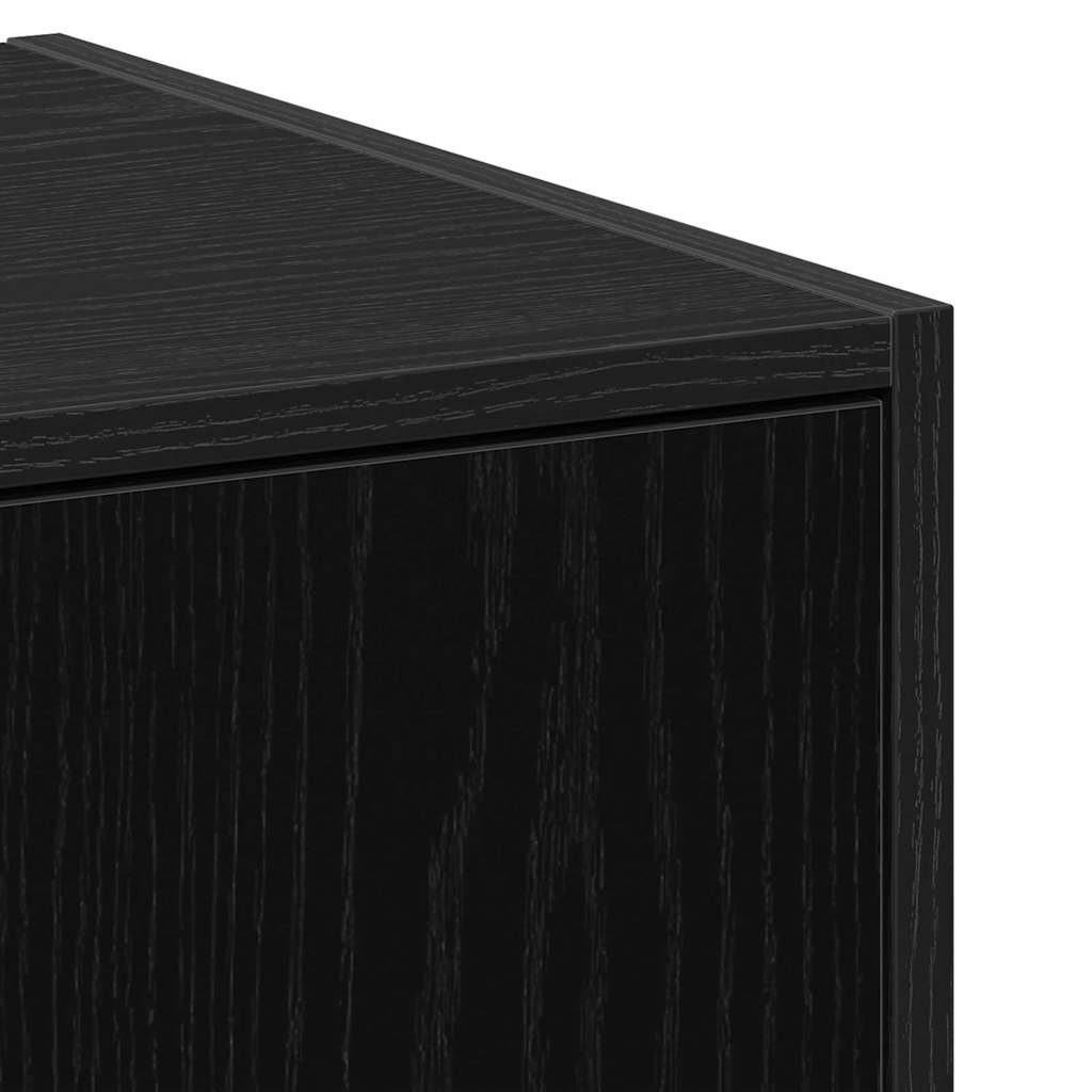 Cabinet de Apotecă Stejar negru 40 x 41 x 118 cm Lemn compozit GartenMobel Dekor