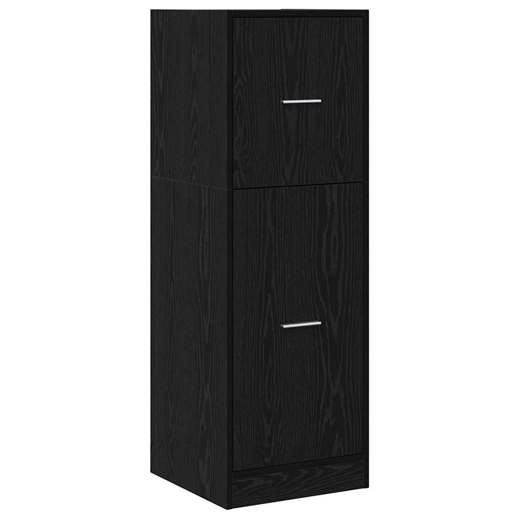 Cabinet de Apotecă Stejar negru 40 x 41 x 118 cm Lemn compozit GartenMobel Dekor
