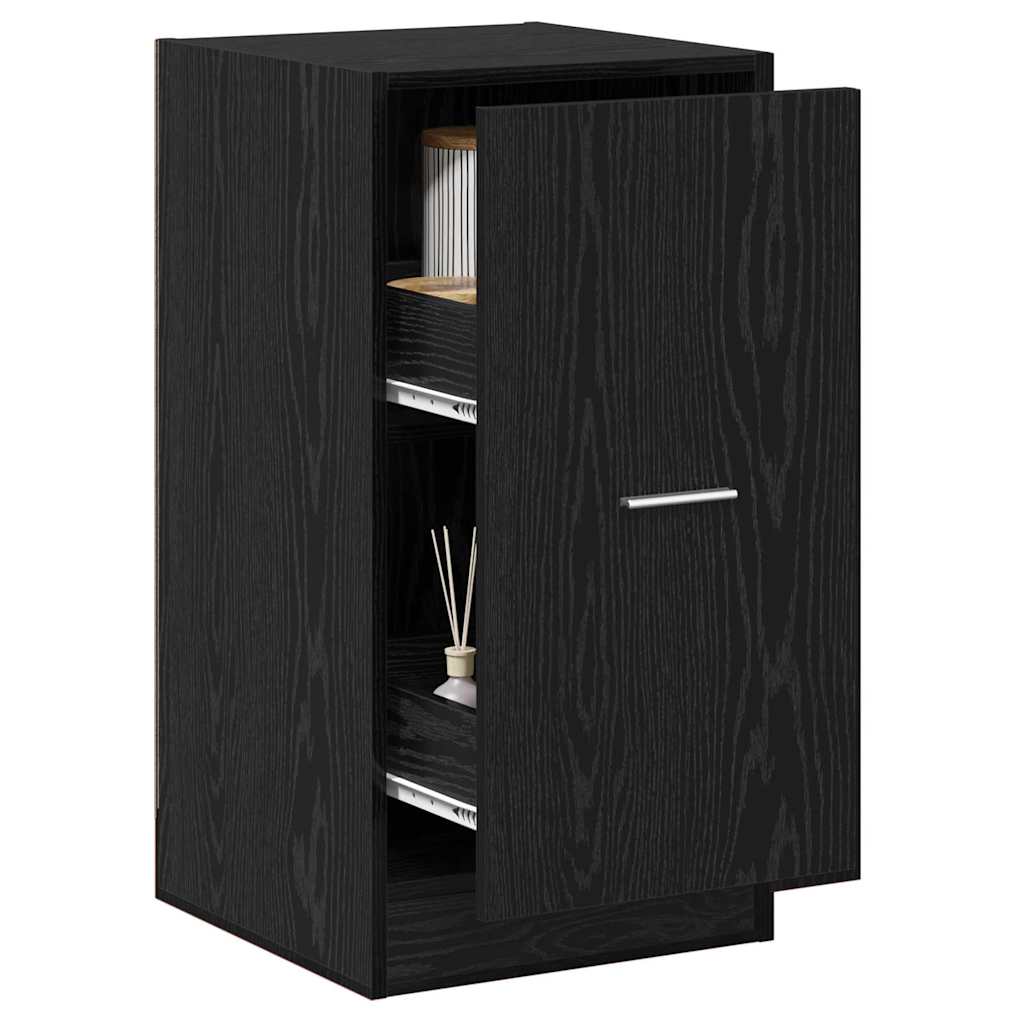 Cabinet de Apotecă Stejar negru 40 x 41 x 77.5 cm Lemn compozit GartenMobel Dekor