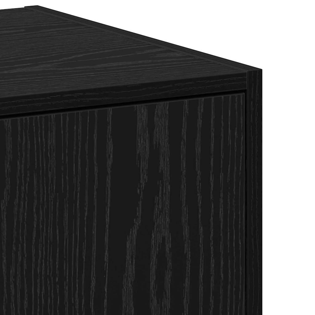 Cabinet de Apotecă Stejar negru 40 x 41 x 77.5 cm Lemn compozit GartenMobel Dekor