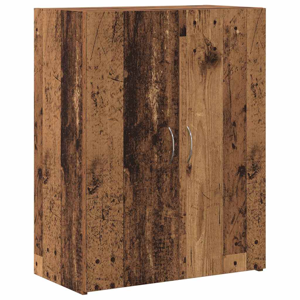 Dulap de birou cu raft Lemn vechi 60 x 32 x 77.5 Lemn compozit GartenMobel Dekor