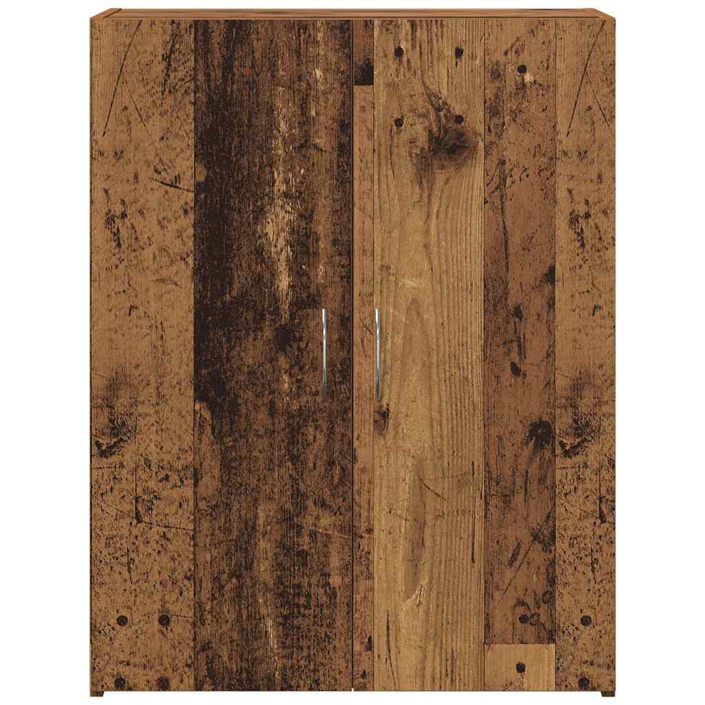Dulap de birou cu raft Lemn vechi 60 x 32 x 77.5 Lemn compozit GartenMobel Dekor