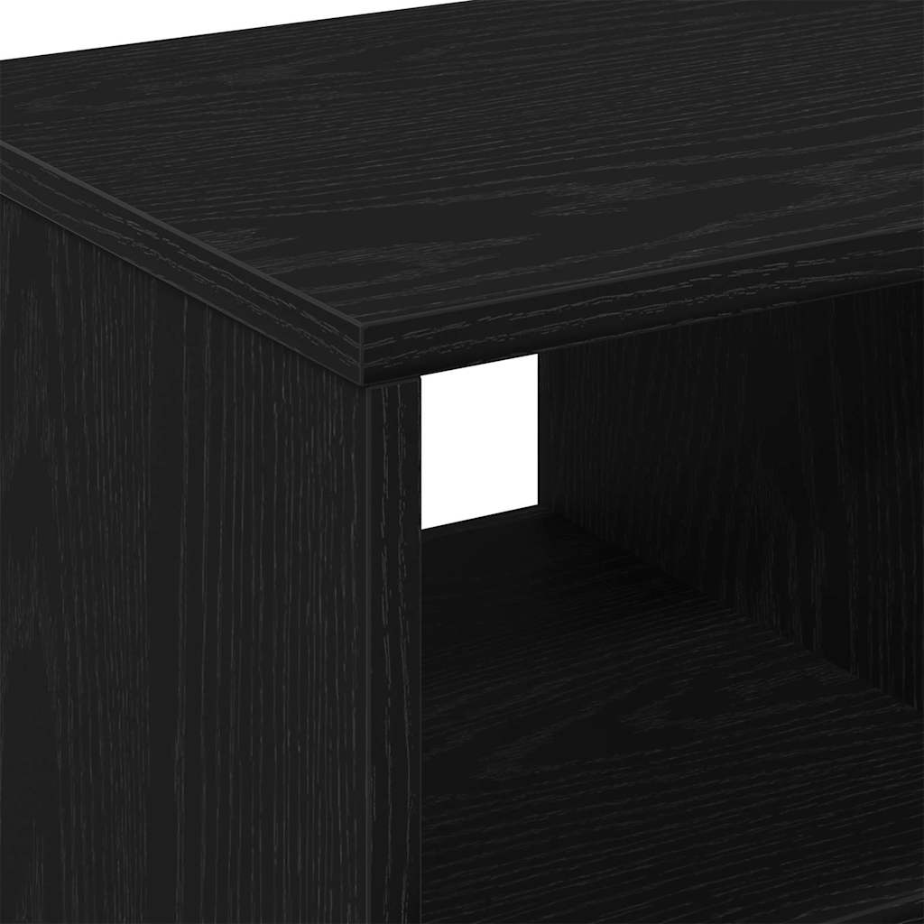 Masă laterală Stejar negru 50 x 30 x 55 cm Lemn compozit GartenMobel Dekor