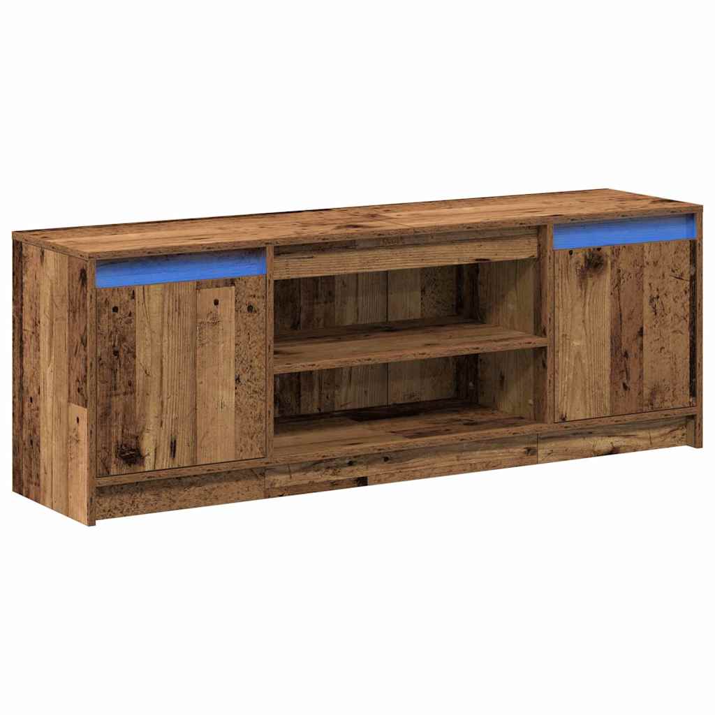 Cabinet TV Maro 139.5 x 34 x 50 cm Lemn compozit GartenMobel Dekor