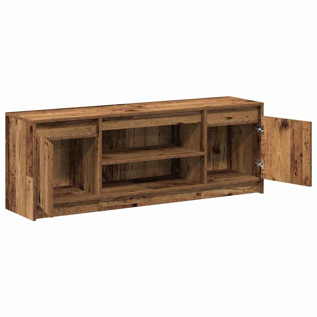 Cabinet TV Maro 139.5 x 34 x 50 cm Lemn compozit GartenMobel Dekor