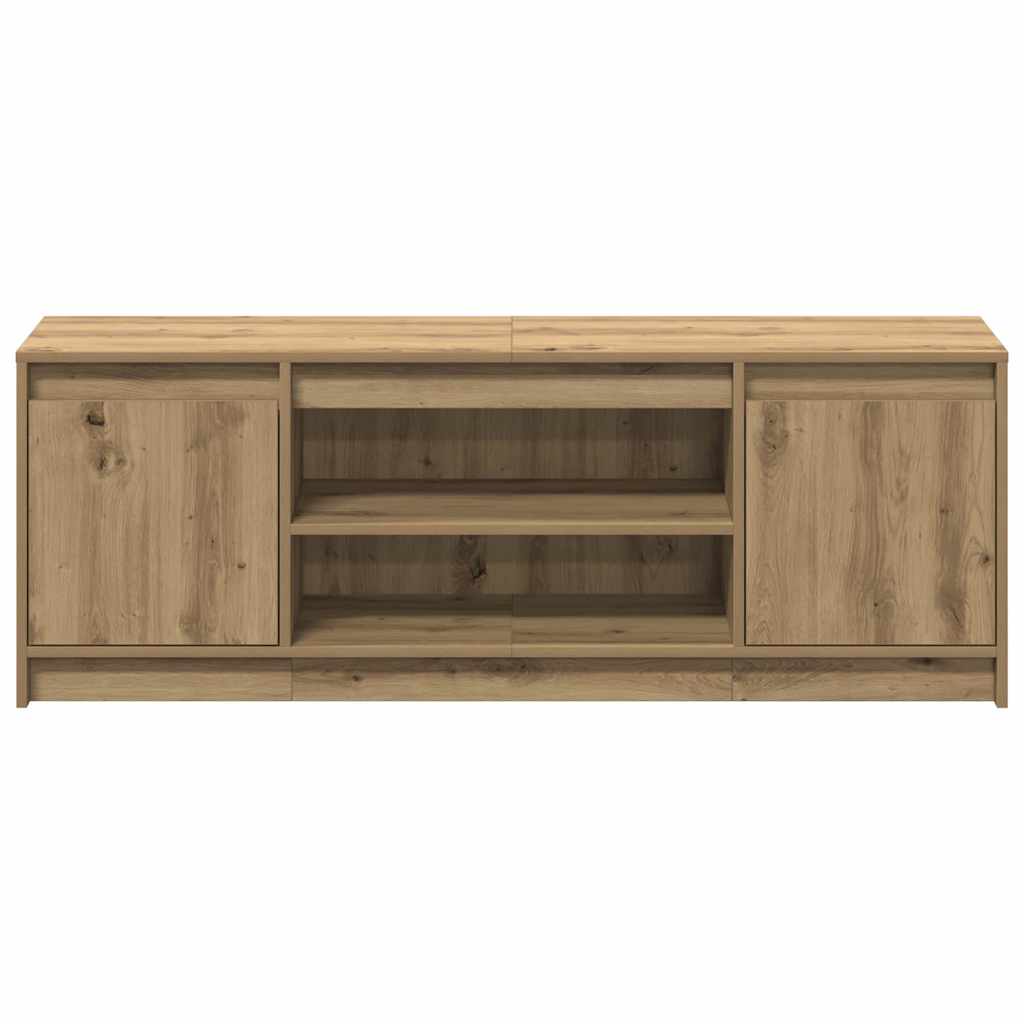 Cabinet TV Maro 139.5 x 34 x 50 cm Lemn compozit GartenMobel Dekor