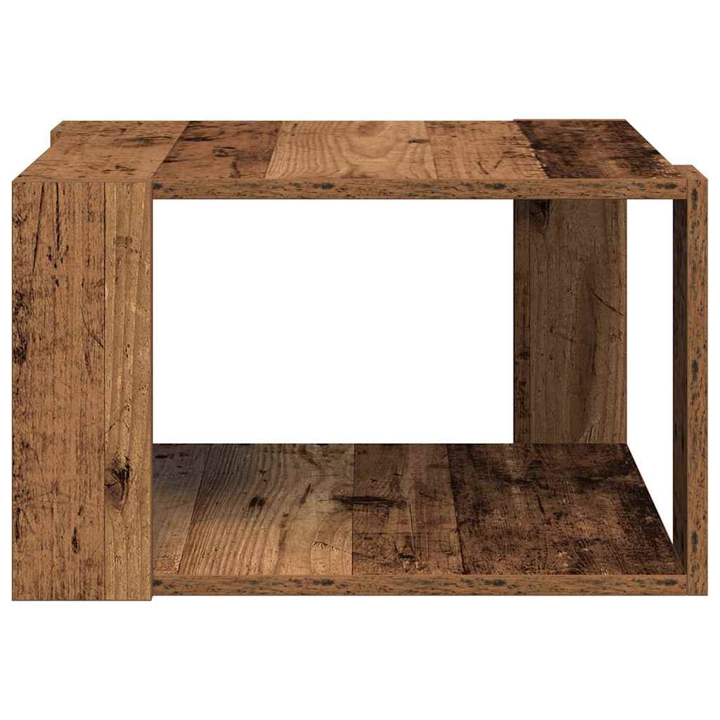Masă de cafea Lemn vechi 51.5 x 51.5 x 30 cm Lemn compozit GartenMobel Dekor