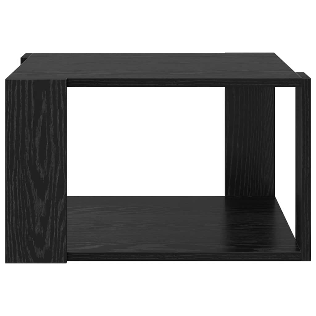 Masă de cafea Stejar negru 51.5 x 51.5 x 30 cm Lemn compozit GartenMobel Dekor