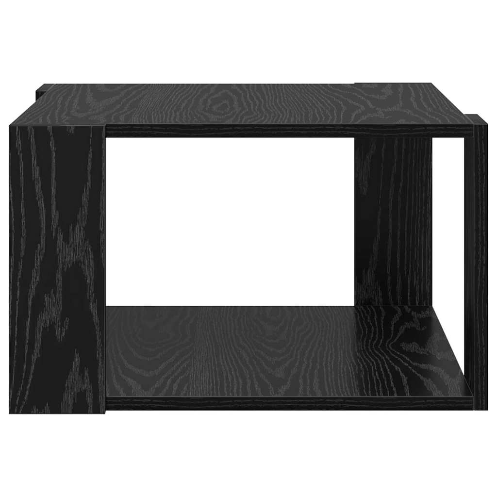 Masă de cafea Stejar negru 51.5 x 51.5 x 30 cm Lemn compozit GartenMobel Dekor