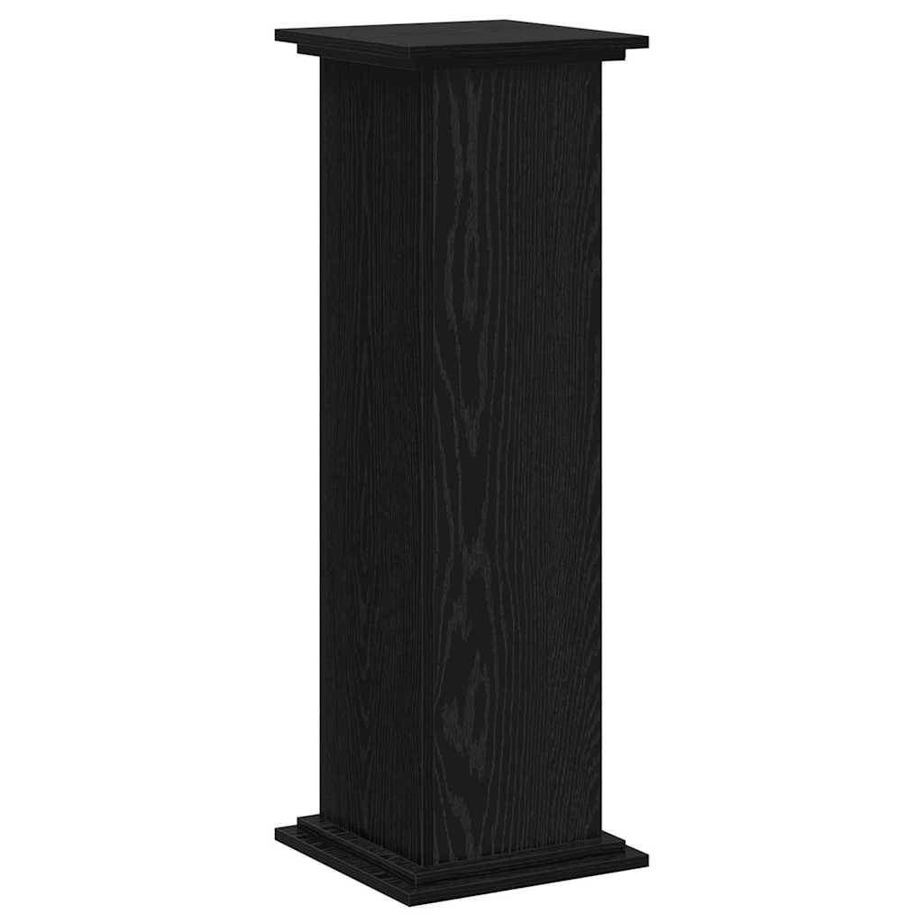 Suport pentru plante Stejar negru 33 x 33 x 100 cm GartenMobel Dekor