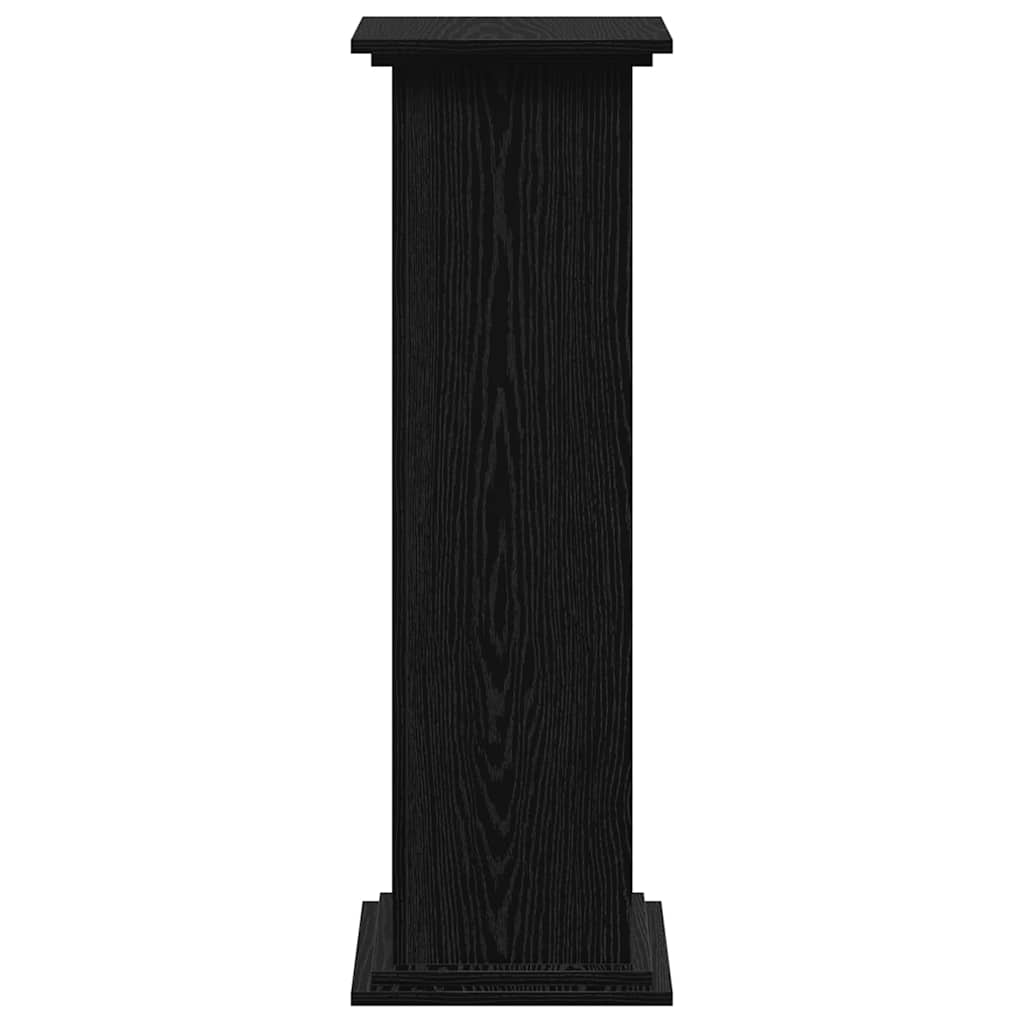 Suport pentru plante Stejar negru 33 x 33 x 100 cm GartenMobel Dekor