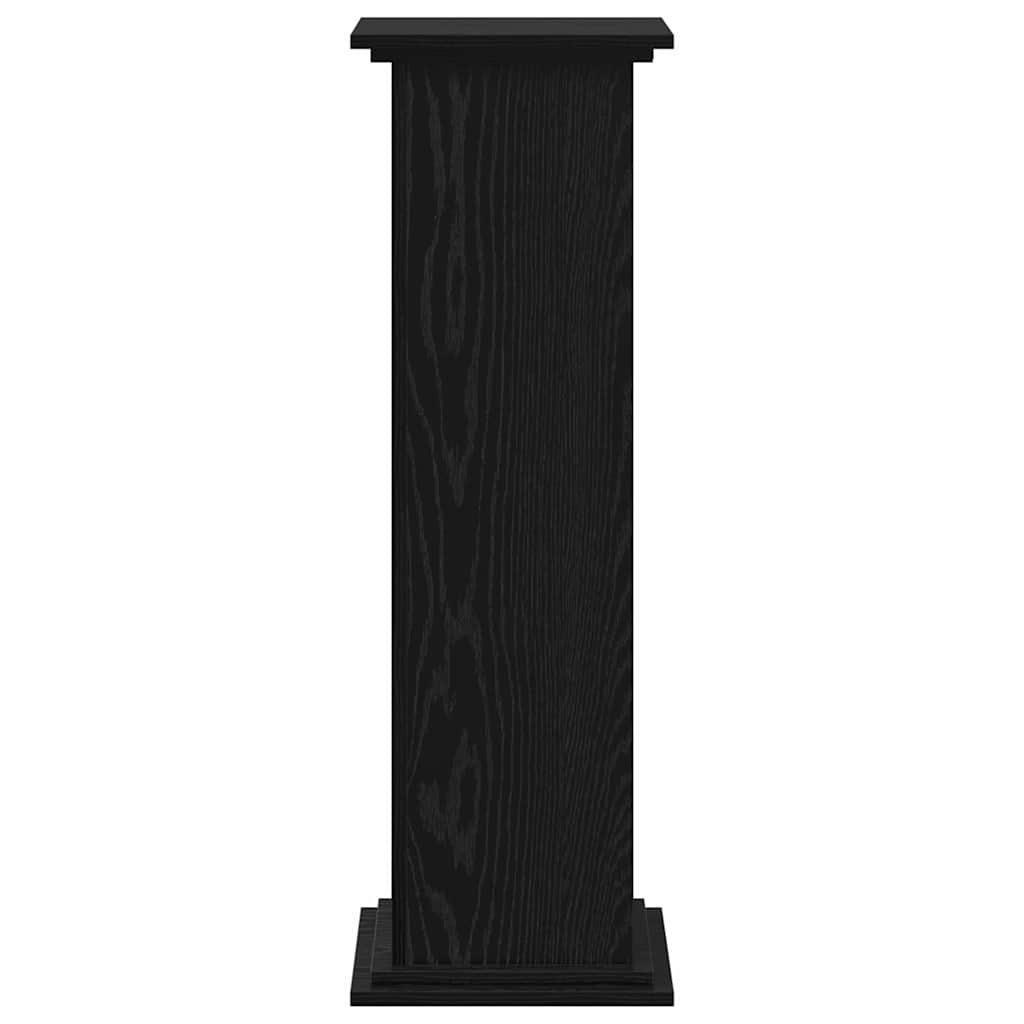 Suport pentru plante Stejar negru 33 x 33 x 100 cm GartenMobel Dekor