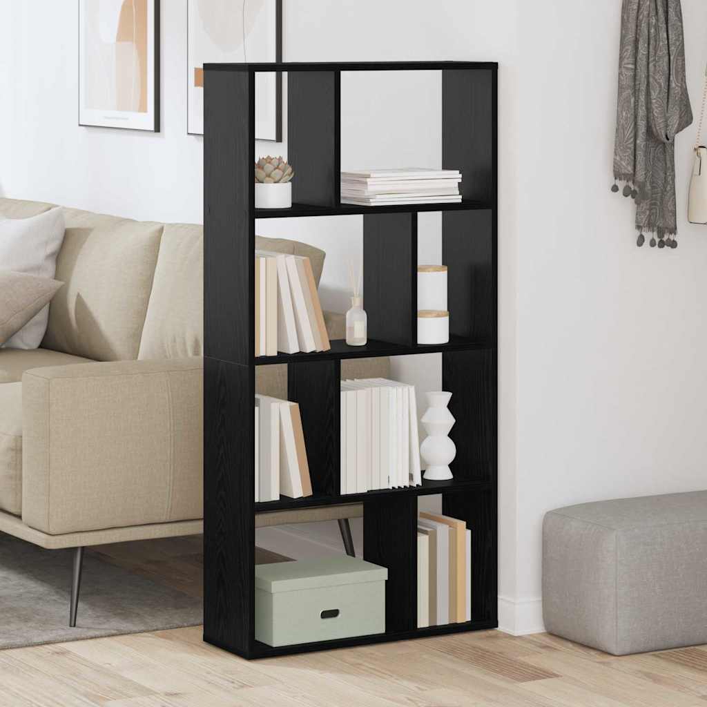Bibliotecă Stejar negru 60 x 20 x 120 cm Lemn compozit GartenMobel Dekor