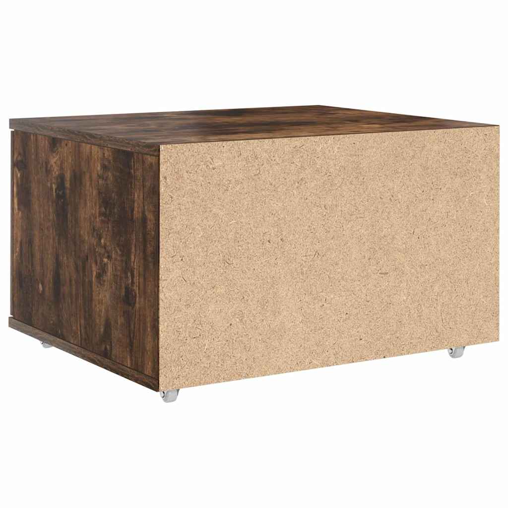 Dulap cu sertare cu roata Maro 55 x 45 x 33.5 cm Lemn compozit GartenMobel Dekor