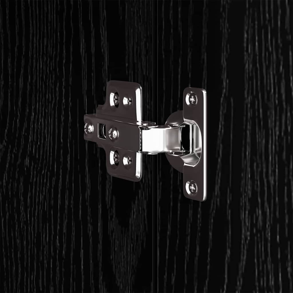 Raft de expunere Stejar Negru 31 x 30 x 60 cm Lemn compozit GartenMobel Dekor