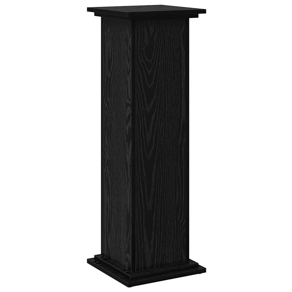 Raft de expunere Stejar Negru 31 x 30 x 90 cm Lemn compozit GartenMobel Dekor