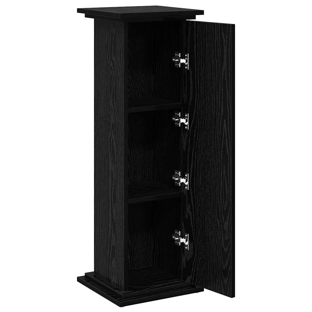 Raft de expunere Stejar Negru 31 x 30 x 90 cm Lemn compozit GartenMobel Dekor