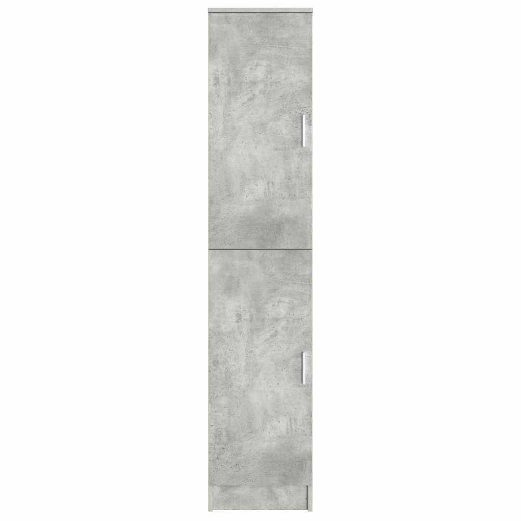 Rafturi Gri beton 35 x 39 x 168 cm Lemn compozit GartenMobel Dekor