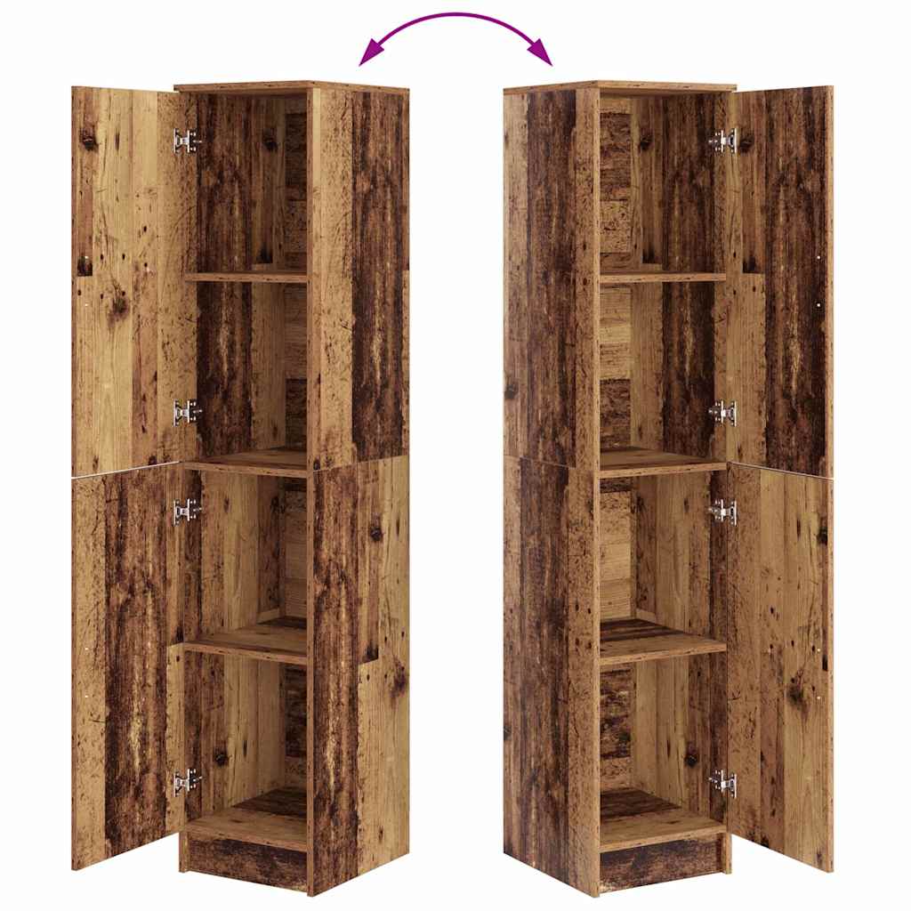 Rafturi Lemn vechi 35 x 39 x 168 cm Lemn compozit GartenMobel Dekor