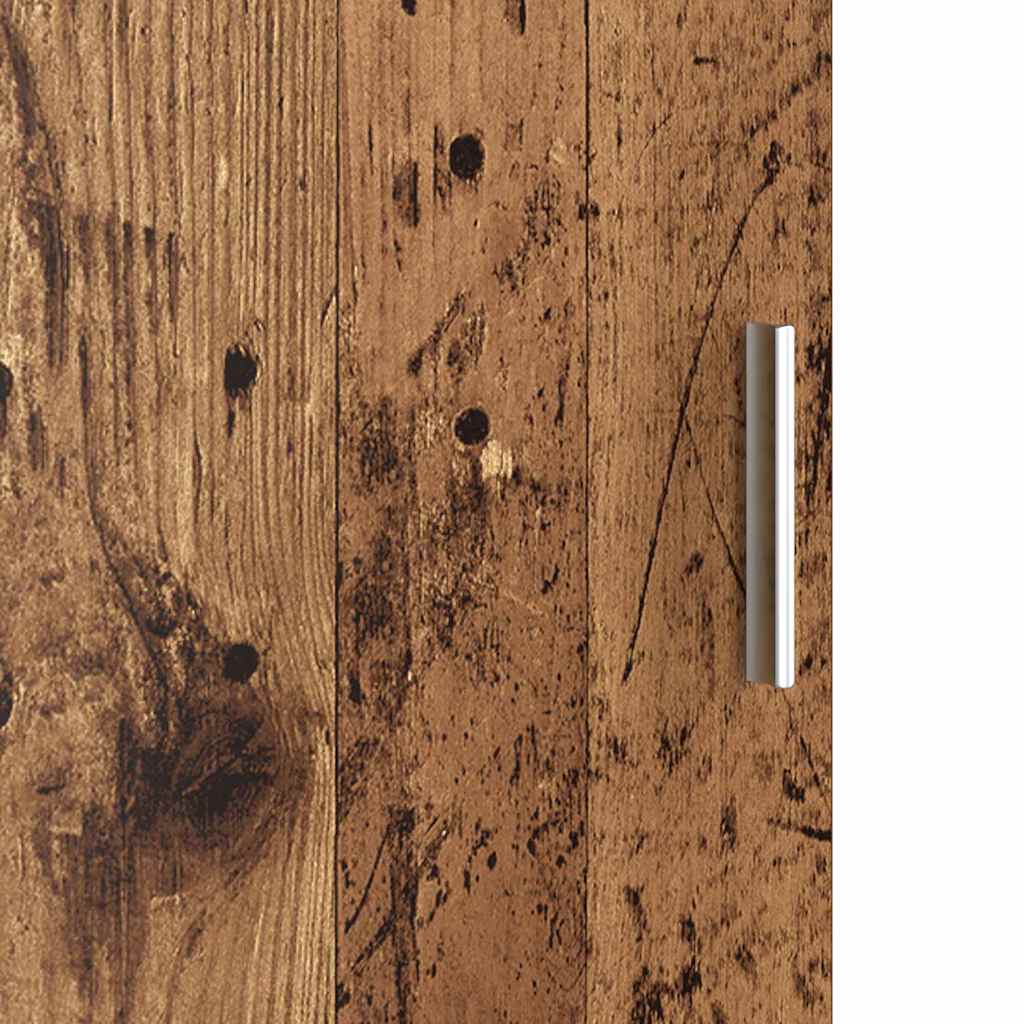 Rafturi Lemn vechi 35 x 39 x 168 cm Lemn compozit GartenMobel Dekor