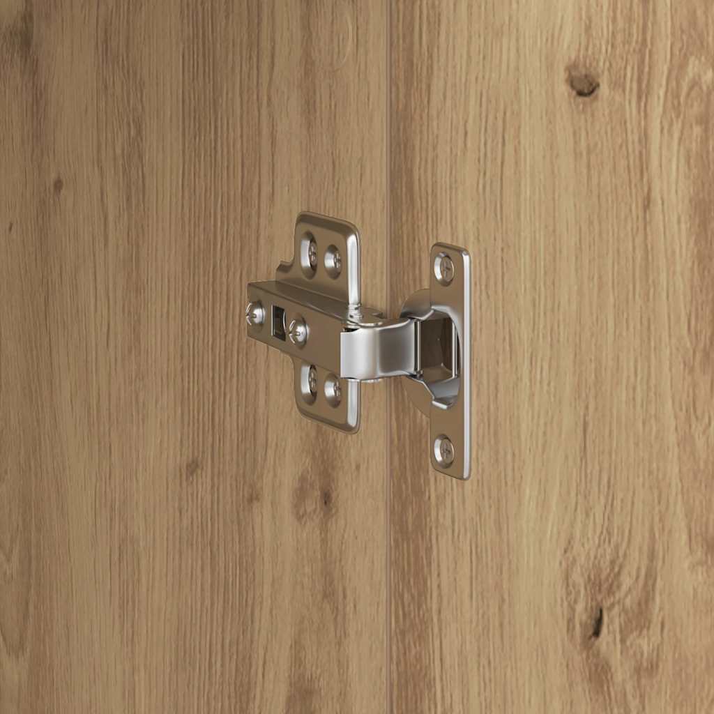 Rafturi stejar artizanal 35 x 39 x 168 cm Lemn compozit GartenMobel Dekor