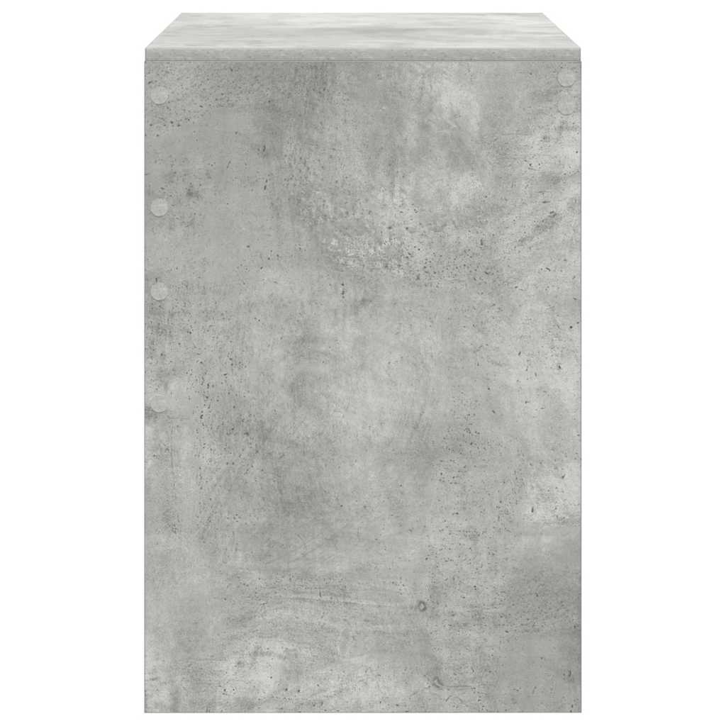 Birou Gri beton 90 x 50 x 76 cm Lemn compozit GartenMobel Dekor